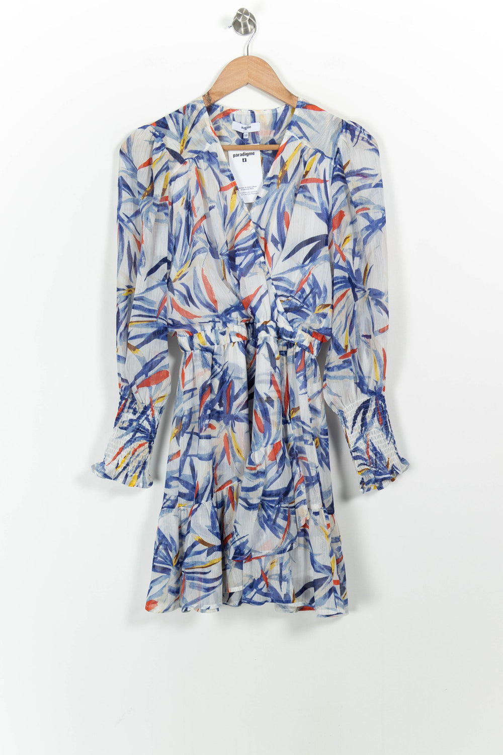 Robe Portefeuille Multicolore - Taille XS/34 de la marque Suncoo | PARAD102692 - Vendu par Paradigme - Image 2