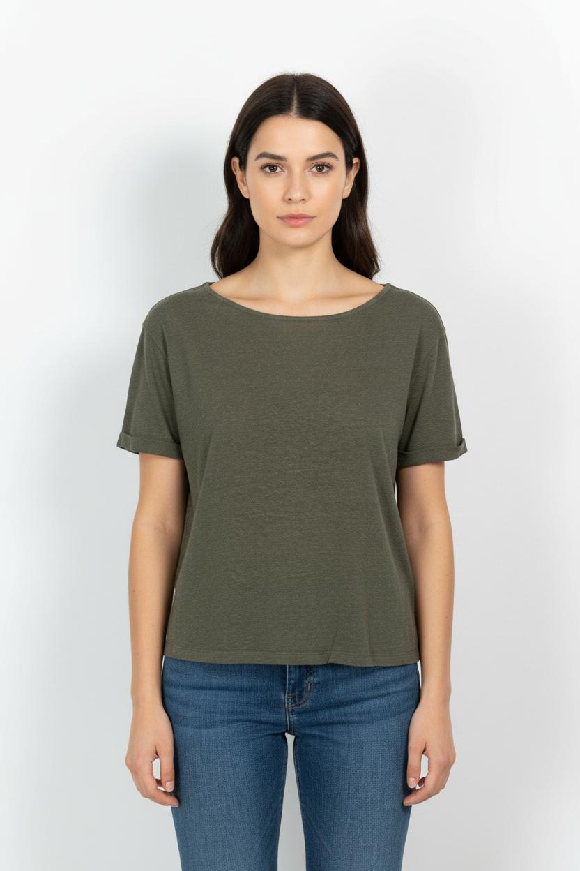 Tee-shirt Vert - Taille XS/34 de la marque ZAPA | PARAD102694 - Vendu par Paradigme - Image 1