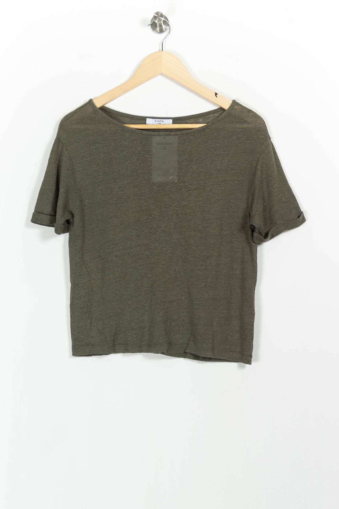 Tee-shirt Vert - Taille XS/34 de la marque ZAPA | PARAD102694 - Vendu par Paradigme - Image 2