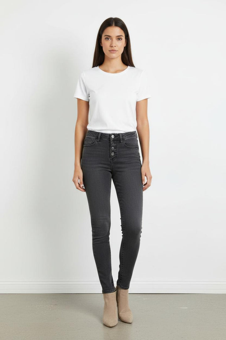 Jean Skinny Noir - Taille XS/34 de la marque ZAPA | PARAD102695 - Vendu par Paradigme - Image 1
