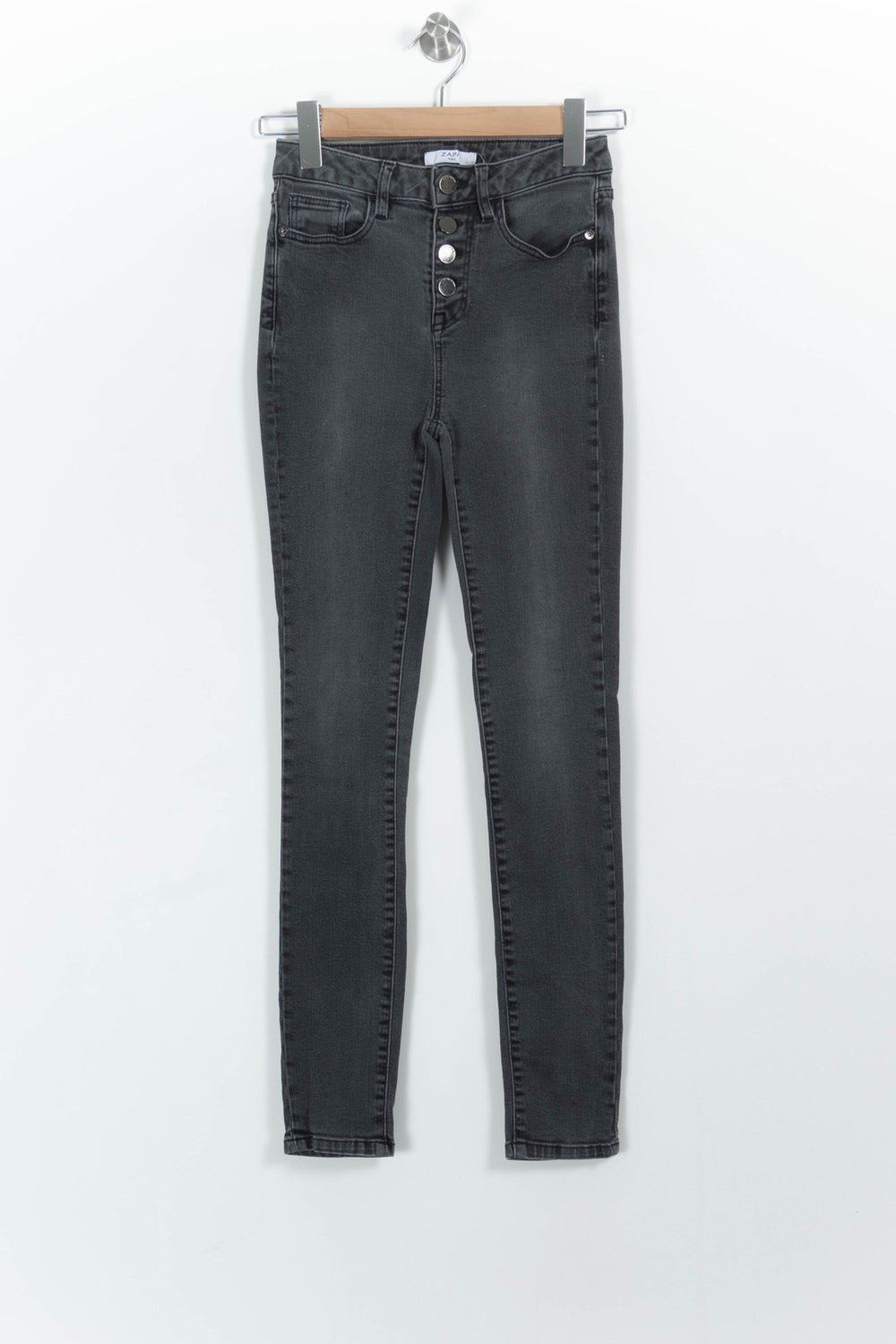 Jean Skinny Noir - Taille XS/34 de la marque ZAPA | PARAD102695 - Vendu par Paradigme - Image 2