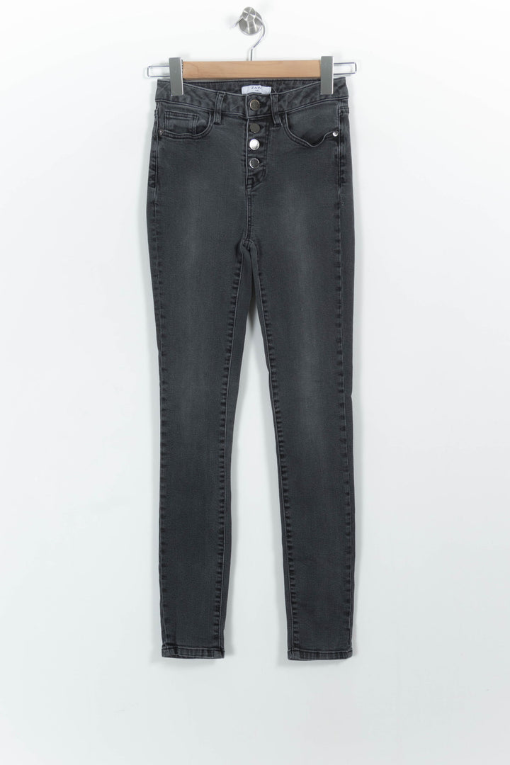 Jean Skinny Noir - Taille XS/34 de la marque ZAPA | PARAD102695 - Vendu par Paradigme - Image 2