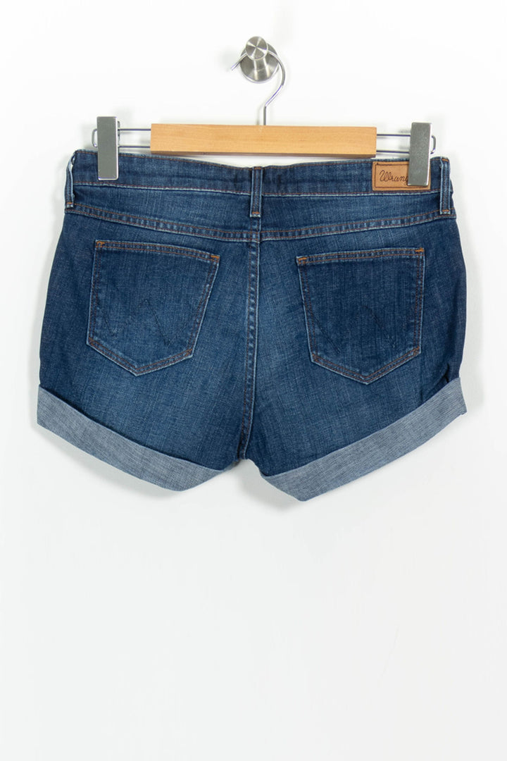 Short en Jean Bleu - Taille XS/34 de la marque Wrangler | PARAD102697 - Vendu par Paradigme - Image 4