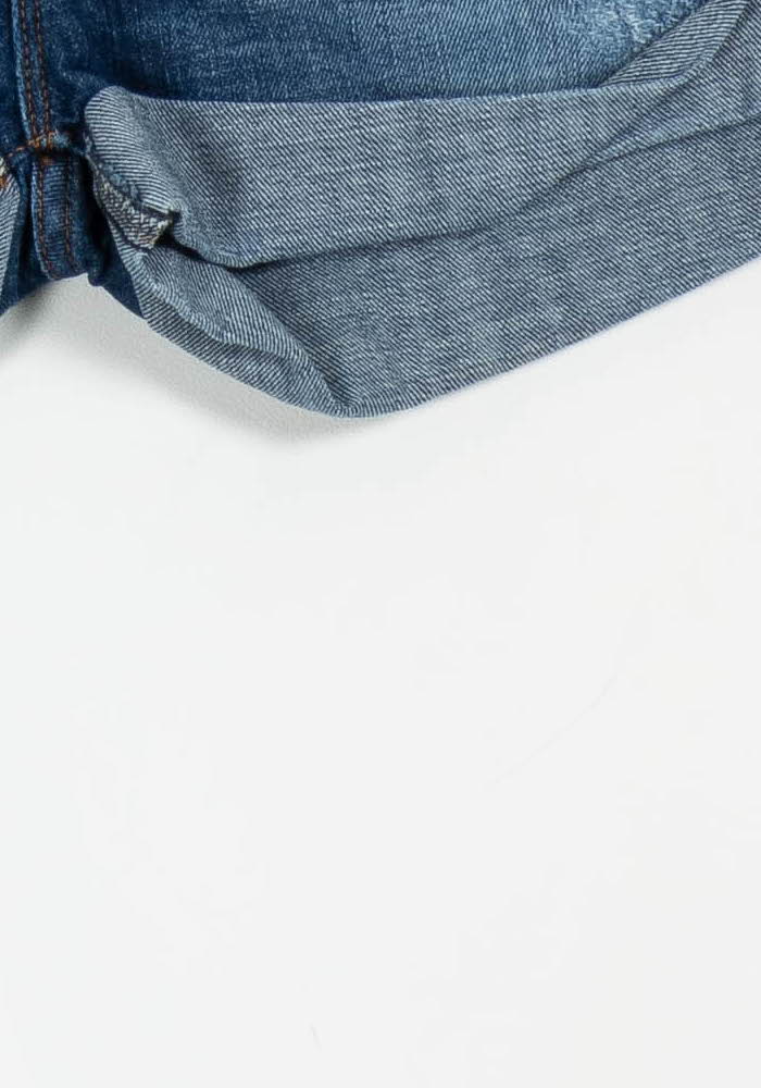 Short en Jean Bleu - Taille XS/34 de la marque Wrangler | PARAD102697 - Vendu par Paradigme - Image 3