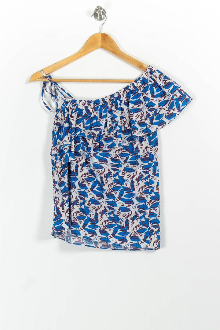 Blouse Bleu et Blanc - Taille XS/34 de la marque Ekyog | PARAD102706 - Vendu par Paradigme - Image 4