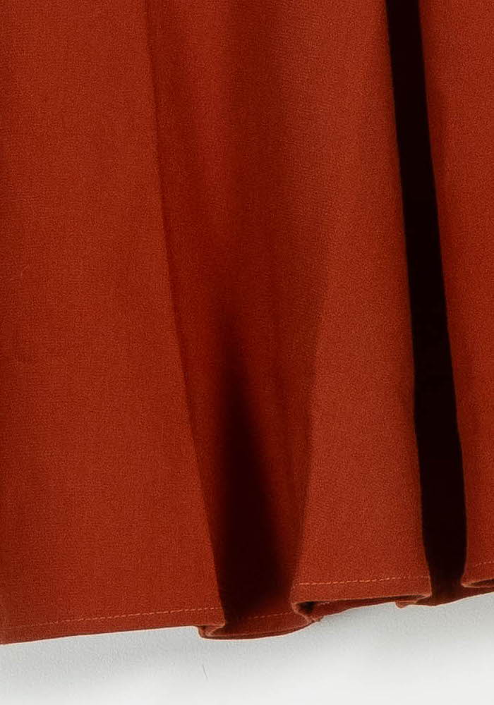 Jupe Évasée Orange - Taille M/38 de la marque Grace & Mila | PARAD102713 - Vendu par Paradigme - Image 3