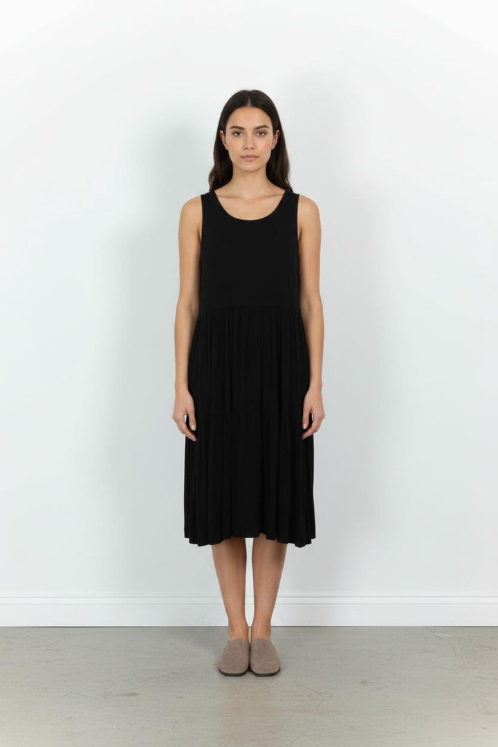Robe Midi Noire - Taille XL/42 de la marque Stella Forest | PARAD102721 - Vendu par Paradigme - Image 1