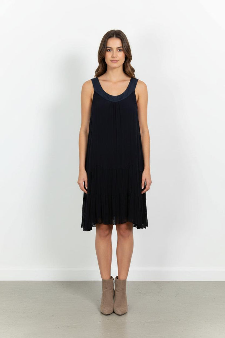 Robe Bleu - Taille XXL/44 de la marque La Fée Maraboutée | PARAD102722 - Vendu par Paradigme - Image 1