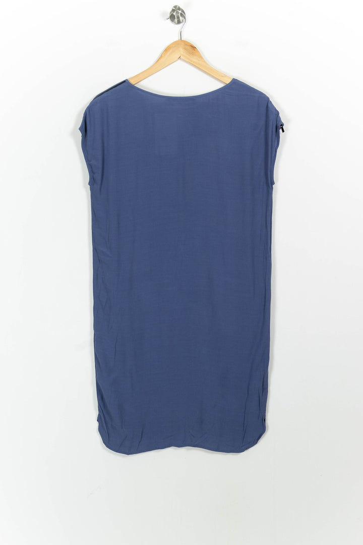 Robe Midi Bleue - Taille S/36 de la marque Comptoir des Cotonniers | PARAD102723 - Vendu par Paradigme - Image 4