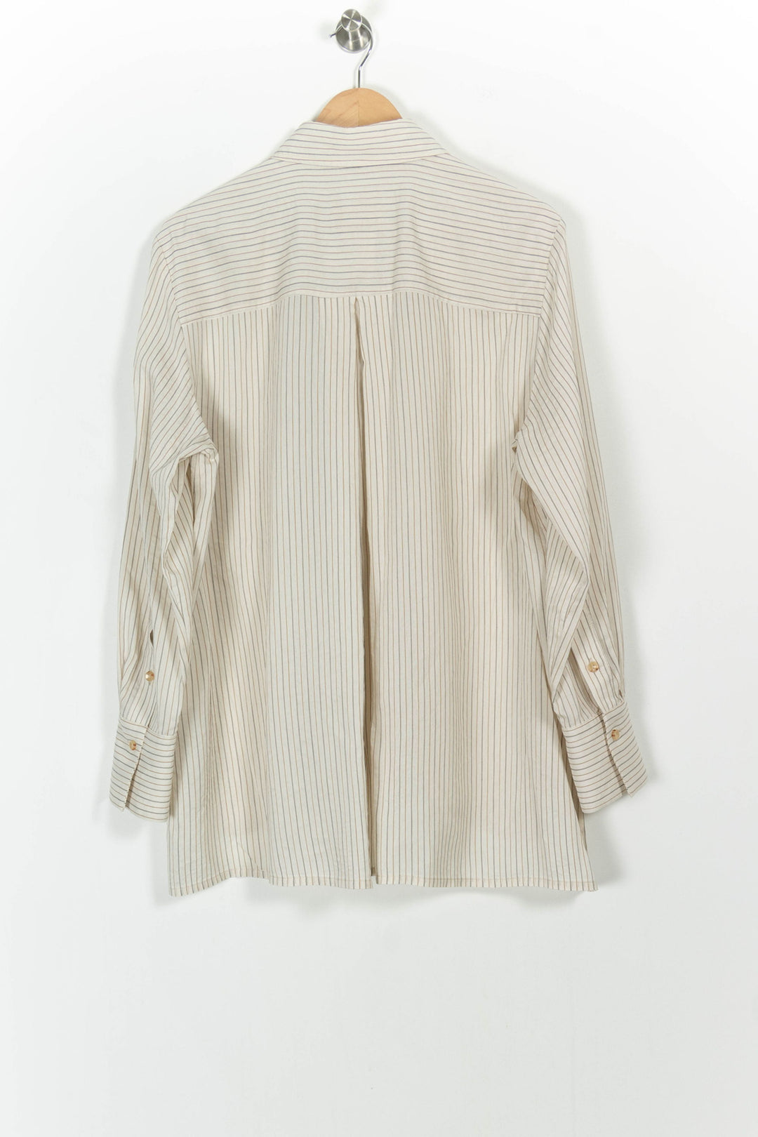 Chemise Rayée Beige - Taille XXL/44 de la marque Momoni | PARAD102728 - Vendu par Paradigme - Image 4