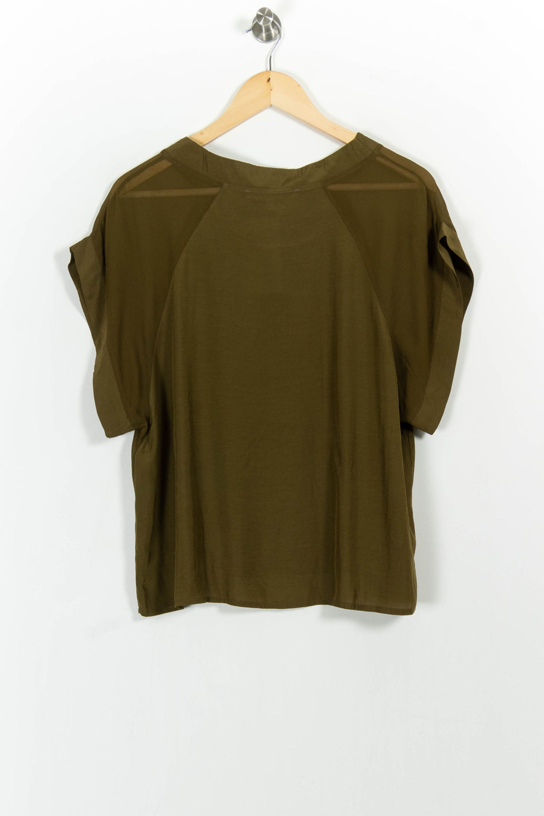 Blouse Verte - Taille XXL/44 de la marque La Fée Maraboutée | PARAD102736 - Vendu par Paradigme - Image 4