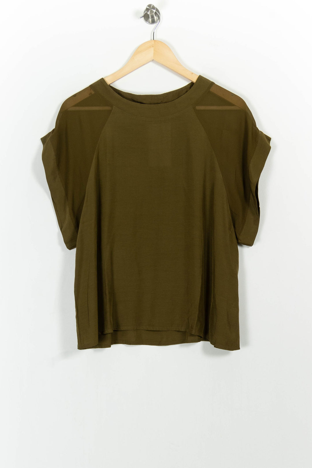 Blouse Verte - Taille XXL/44 de la marque La Fée Maraboutée | PARAD102736 - Vendu par Paradigme - Image 2