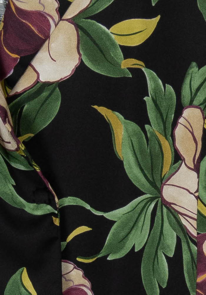 Blazer Vert et Noir - Taille XL/42 de la marque La Fée Maraboutée | PARAD102740 - Vendu par Paradigme - Image 3