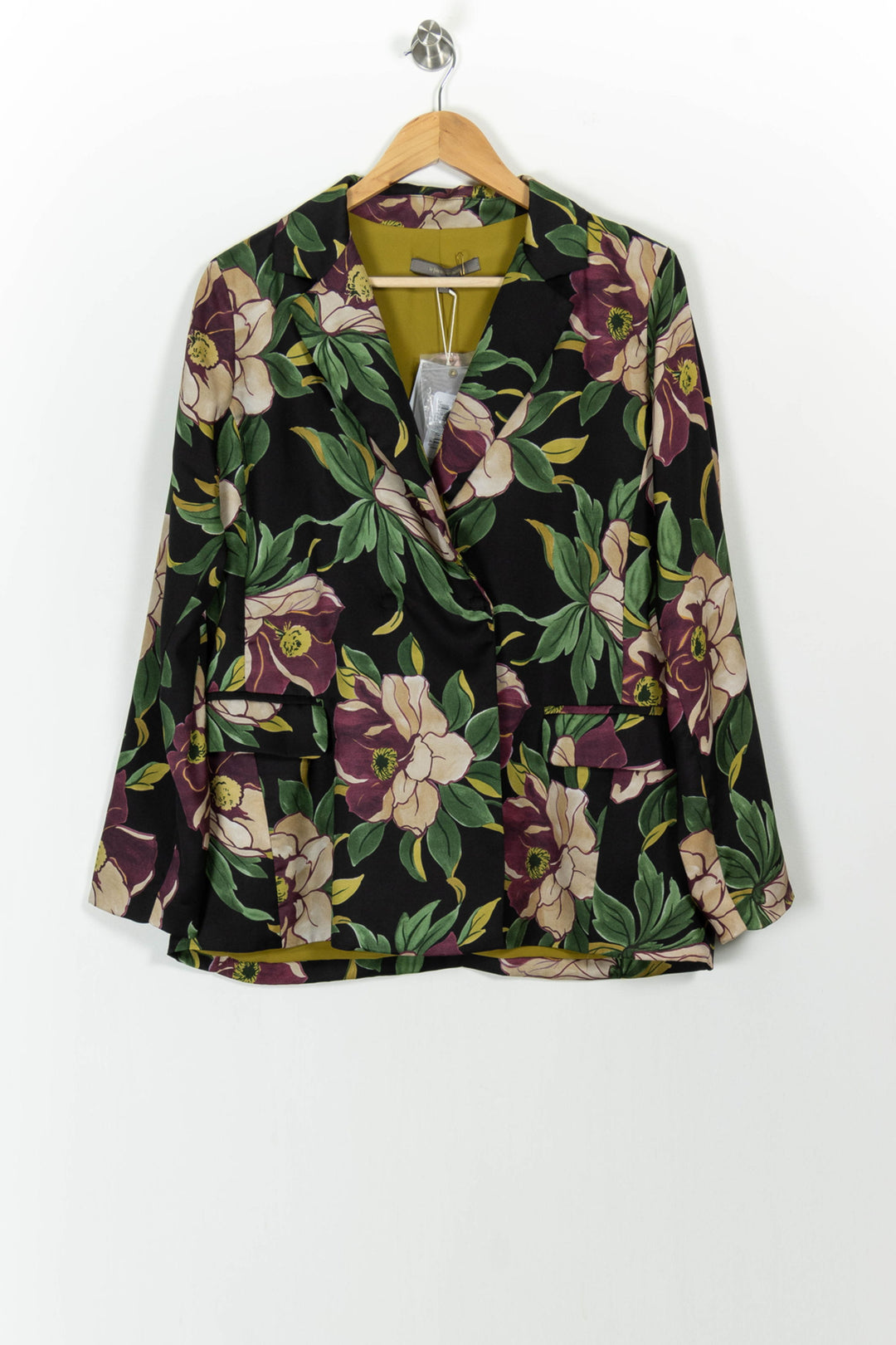 Blazer Vert et Noir - Taille XL/42 de la marque La Fée Maraboutée | PARAD102740 - Vendu par Paradigme - Image 2