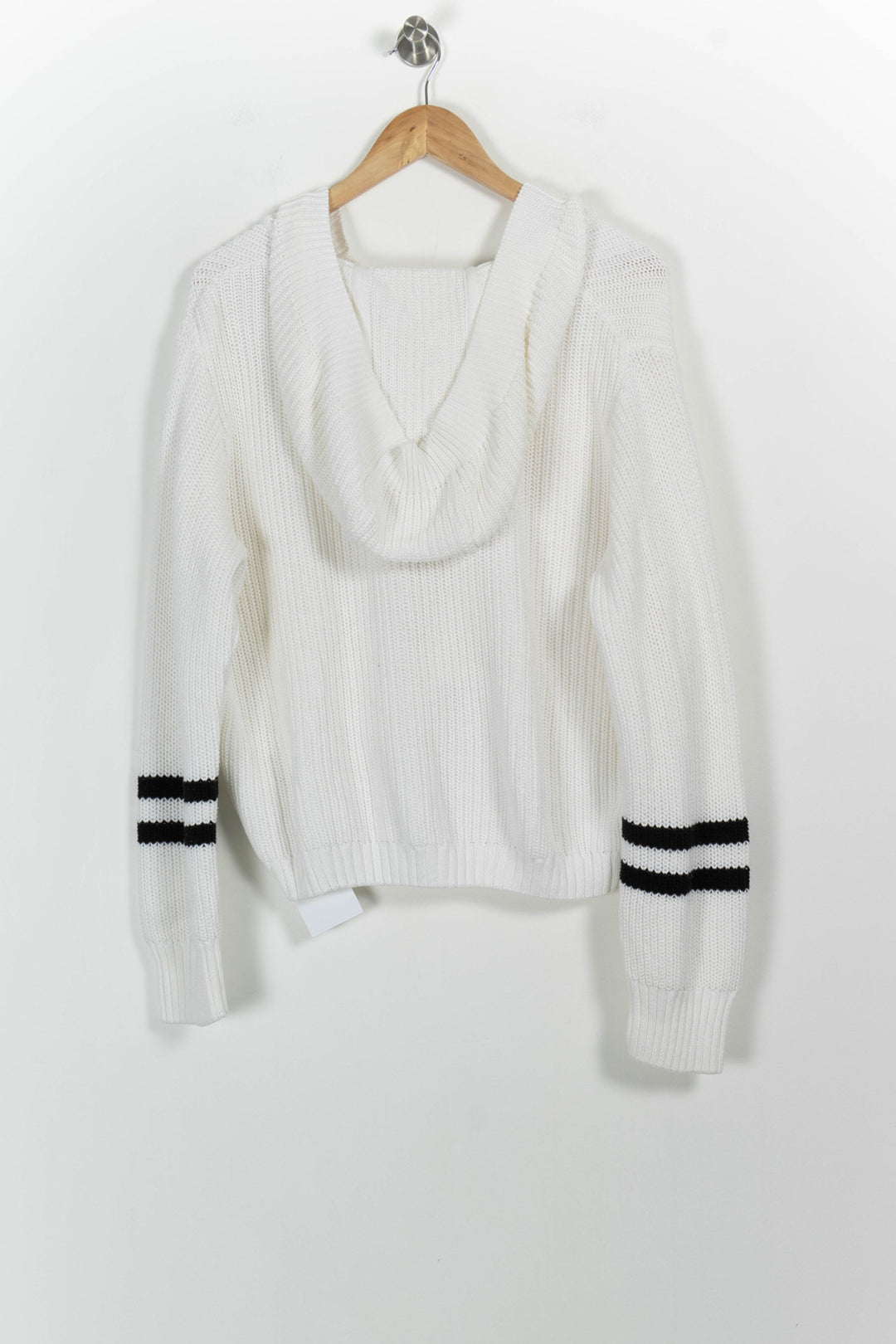 Cardigan Blanc et Noir - Taille XL/42 de la marque I.Code | PARAD102741 - Vendu par Paradigme - Image 4