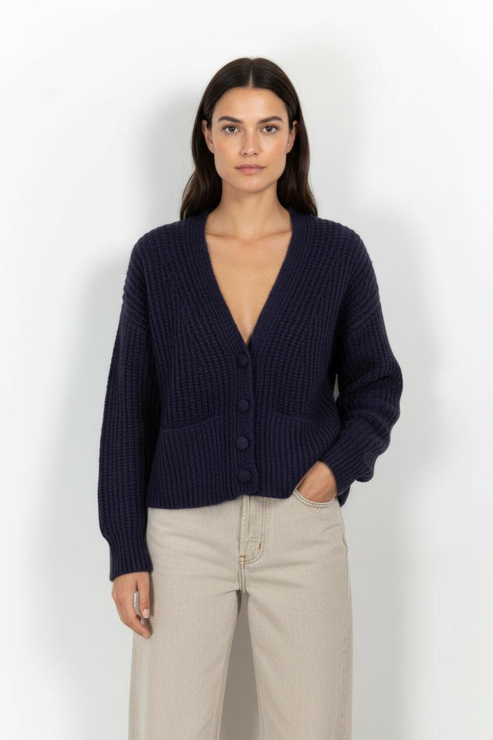 Cardigan Violet - Taille M/38 de la marque One Step | PARAD102744 - Vendu par Paradigme - Image 1