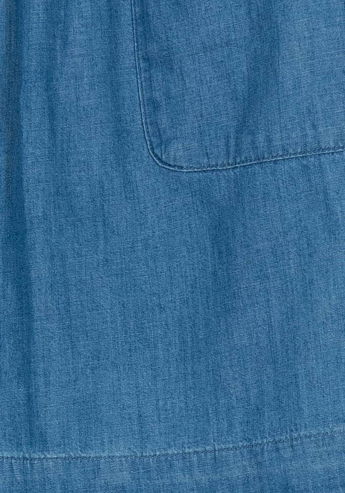 Jupe Courte Bleue - Taille L/40 de la marque Des petits hauts | PARAD102747 - Vendu par Paradigme - Image 3
