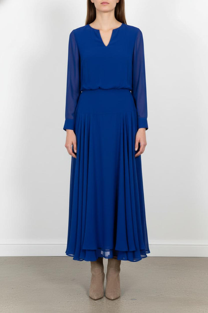 Robe Longue Bleue - Taille S/36 de la marque Maje | PARAD102749 - Vendu par Paradigme - Image 1