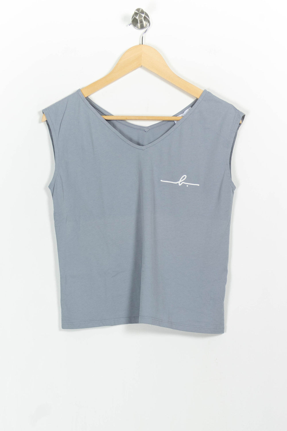 Débardeur Bleu - Taille S/36 de la marque Agnès b. | PARAD102750 - Vendu par Paradigme - Image 2