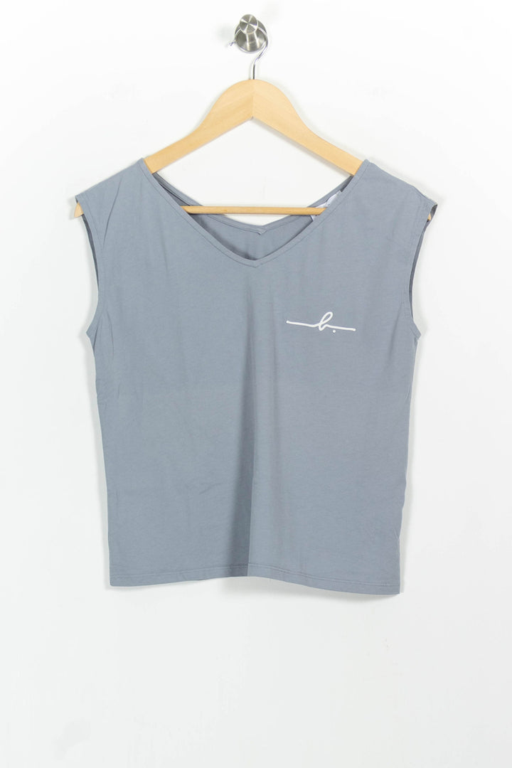 Débardeur Bleu - Taille S/36 de la marque Agnès b. | PARAD102750 - Vendu par Paradigme - Image 2