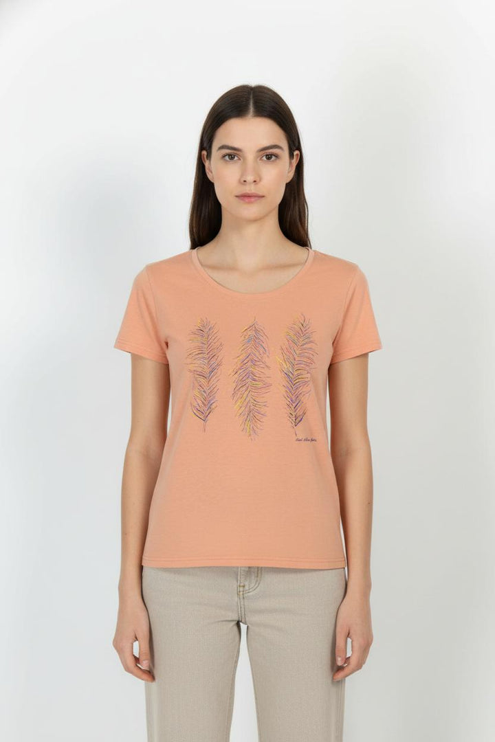 Tee-shirt Orange - Taille XS/34 de la marque Karl Marc John | PARAD102756 - Vendu par Paradigme - Image 1