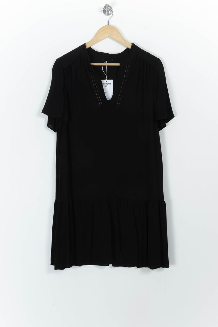 Robe Noire - Taille L/40 de la marque IKKS | PARAD102763 - Vendu par Paradigme - Image 2