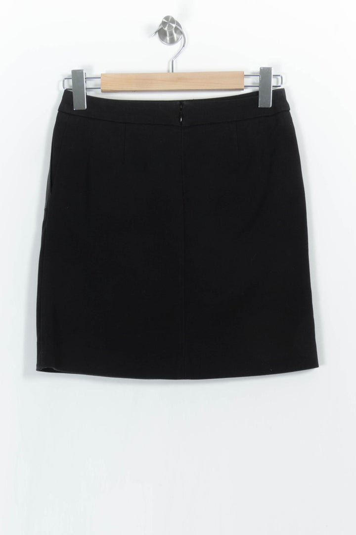 Jupe Courte Noire - Taille M/38 de la marque ZAPA | PARAD102766 - Vendu par Paradigme - Image 4
