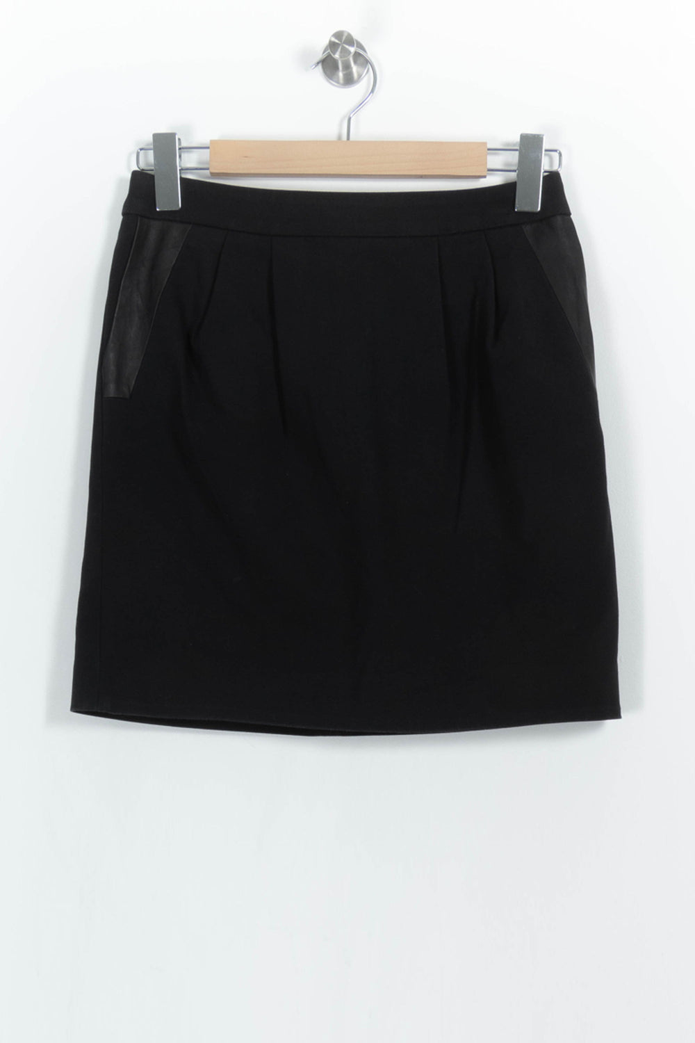 Jupe Courte Noire - Taille M/38 de la marque ZAPA | PARAD102766 - Vendu par Paradigme - Image 2