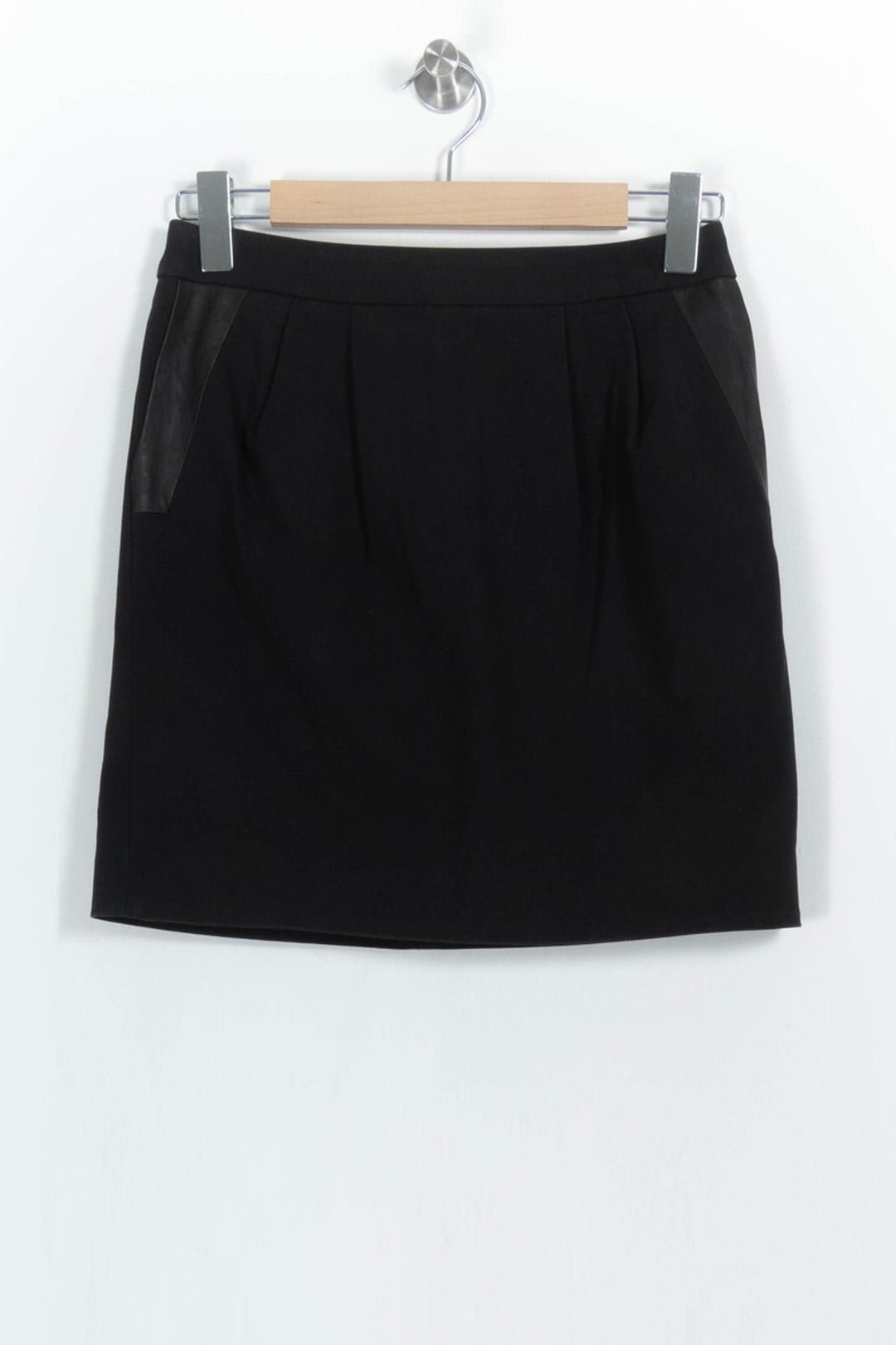 Jupe Courte Noire - Taille M/38 de la marque ZAPA | PARAD102766 - Vendu par Paradigme - Image 2