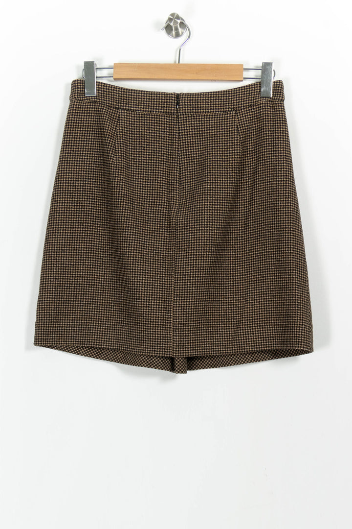 Jupe Droite Marron - Taille L/40 de la marque Caroll | PARAD102767 - Vendu par Paradigme - Image 4