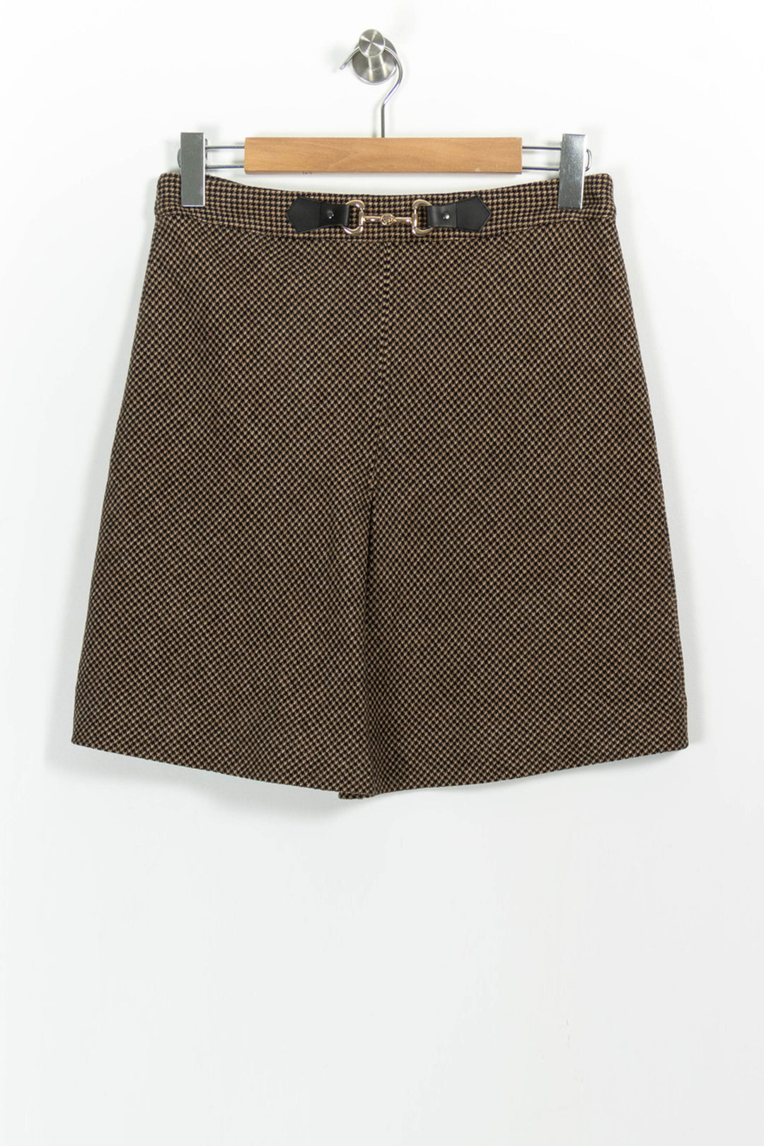 Jupe Droite Marron - Taille L/40 de la marque Caroll | PARAD102767 - Vendu par Paradigme - Image 2