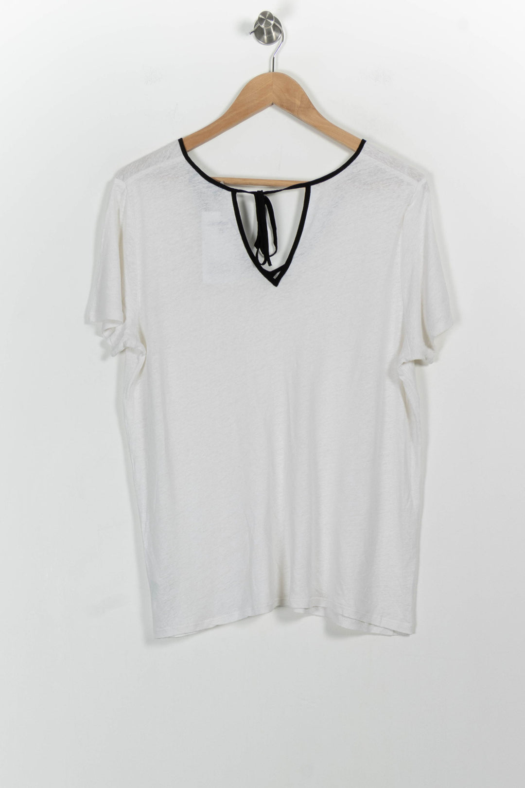 Tee-shirt Blanc et Noir - Taille XL/42 de la marque One Step | PARAD102768 - Vendu par Paradigme - Image 4