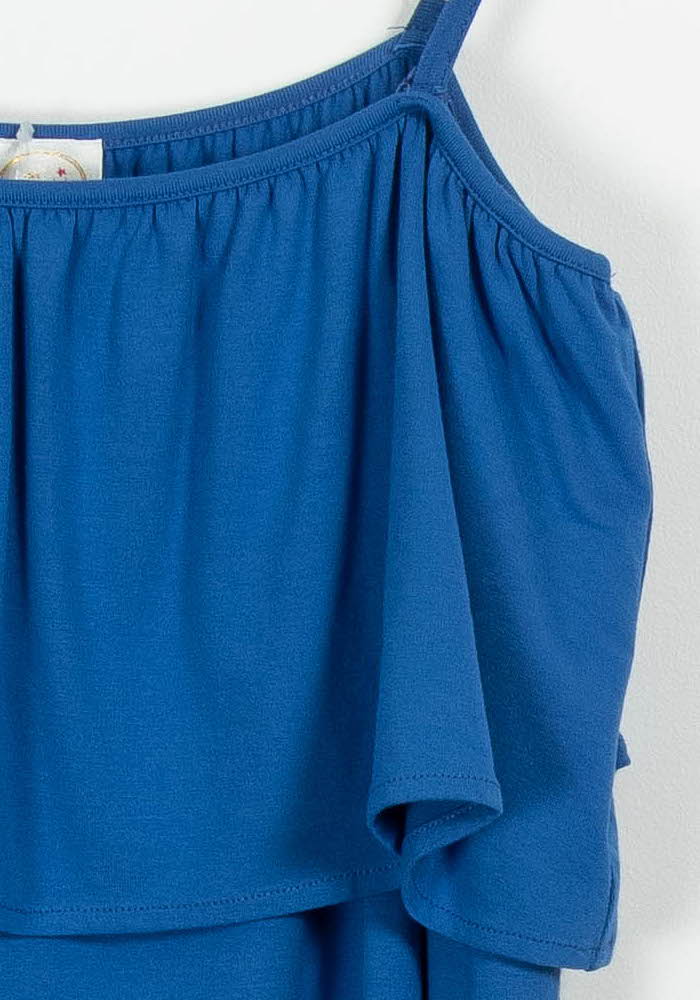Robe Midi Bleue - Taille S/36 de la marque Des petits hauts | PARAD102770 - Vendu par Paradigme - Image 3