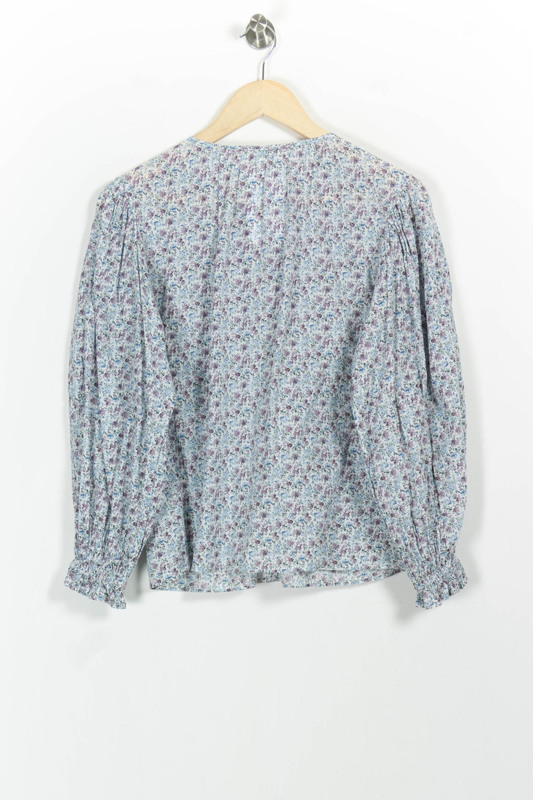 Blouse Bleue et Violette - Taille XS/34 de la marque Louise Misha | PARAD102773 - Vendu par Paradigme - Image 4