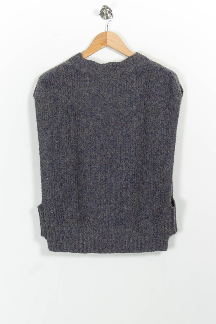 Pull Sans Manches Gris - Taille XS/34 de la marque Louise Misha | PARAD102774 - Vendu par Paradigme - Image 4