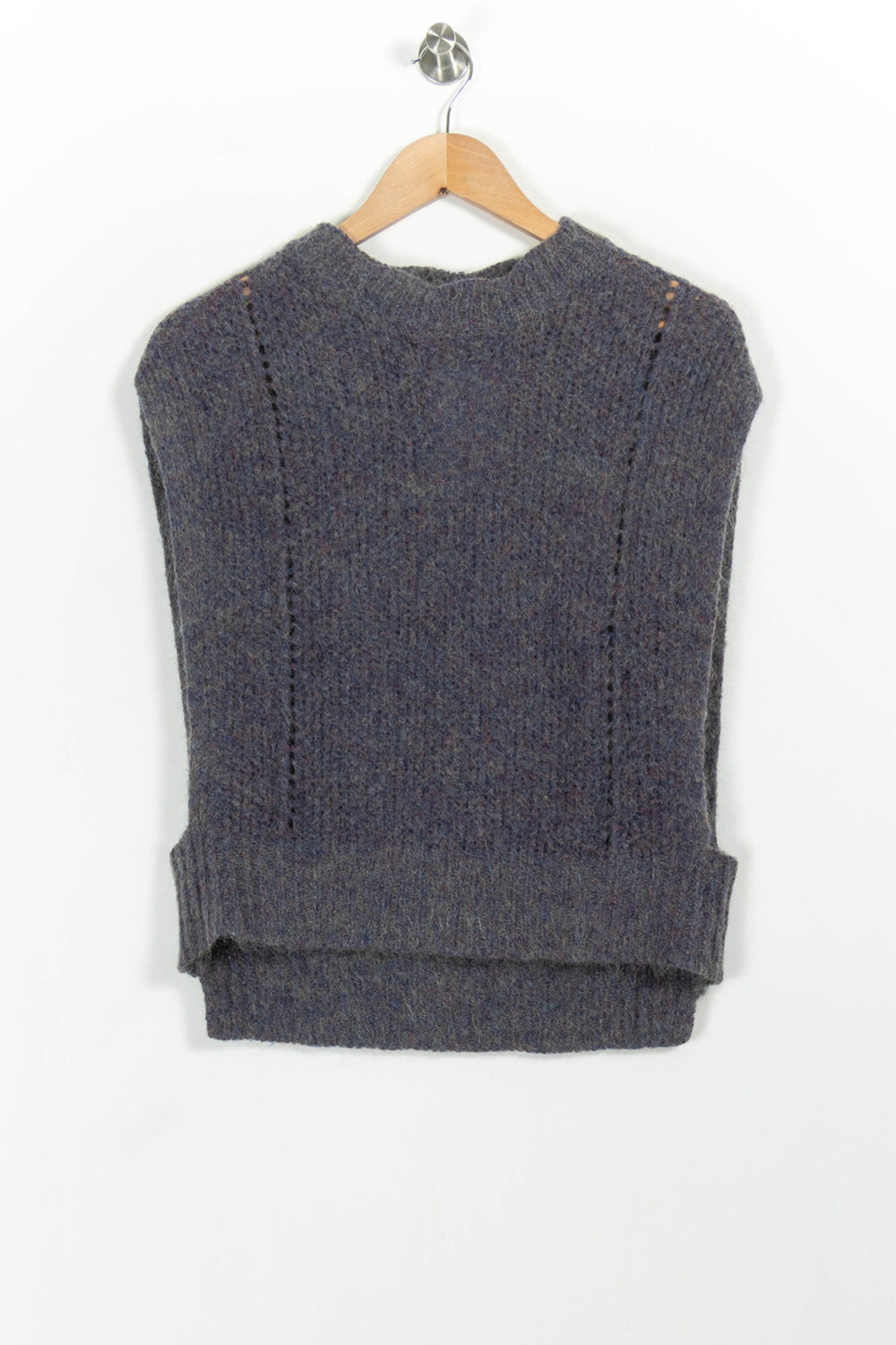 Pull Sans Manches Gris - Taille XS/34 de la marque Louise Misha | PARAD102774 - Vendu par Paradigme - Image 2