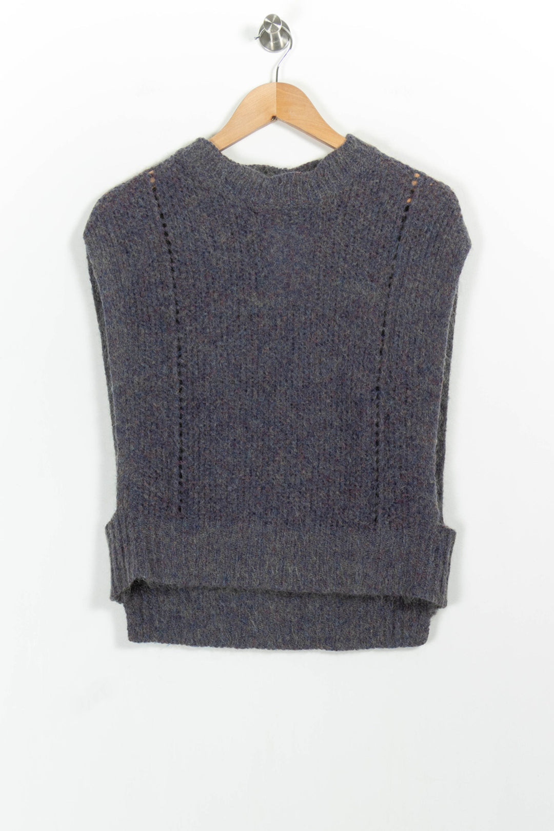 Pull Sans Manches Gris - Taille XS/34 de la marque Louise Misha | PARAD102774 - Vendu par Paradigme - Image 2