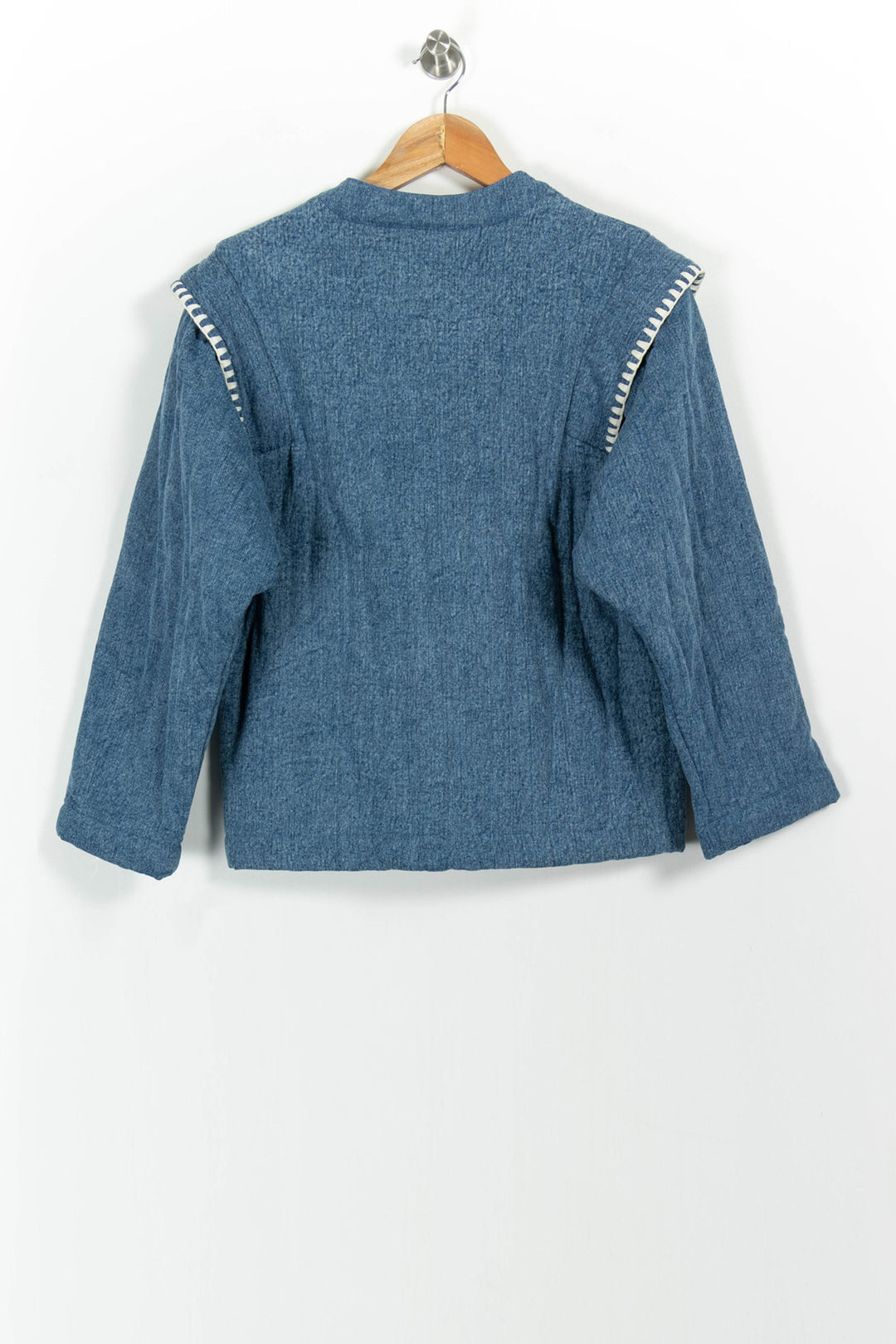 Veste Bleue et Blanche - Taille XS/34 de la marque Louise Misha | PARAD102776 - Vendu par Paradigme - Image 4