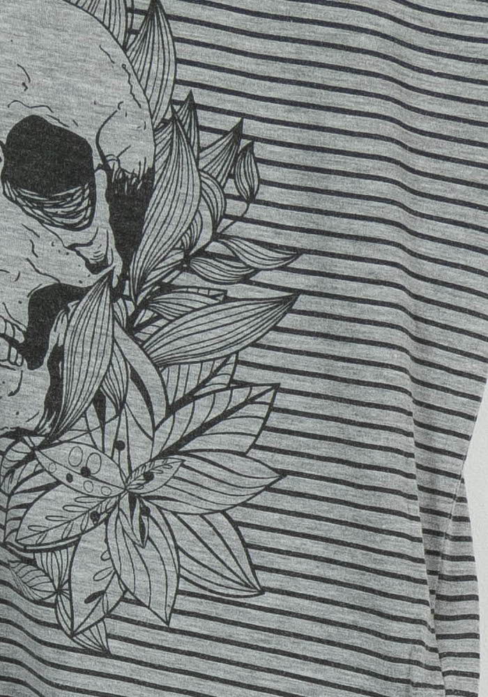 Tee-shirt gris et noir - Taille XS/34 de la marque Karl Marc John | PARAD102777 - Vendu par Paradigme - Image 3