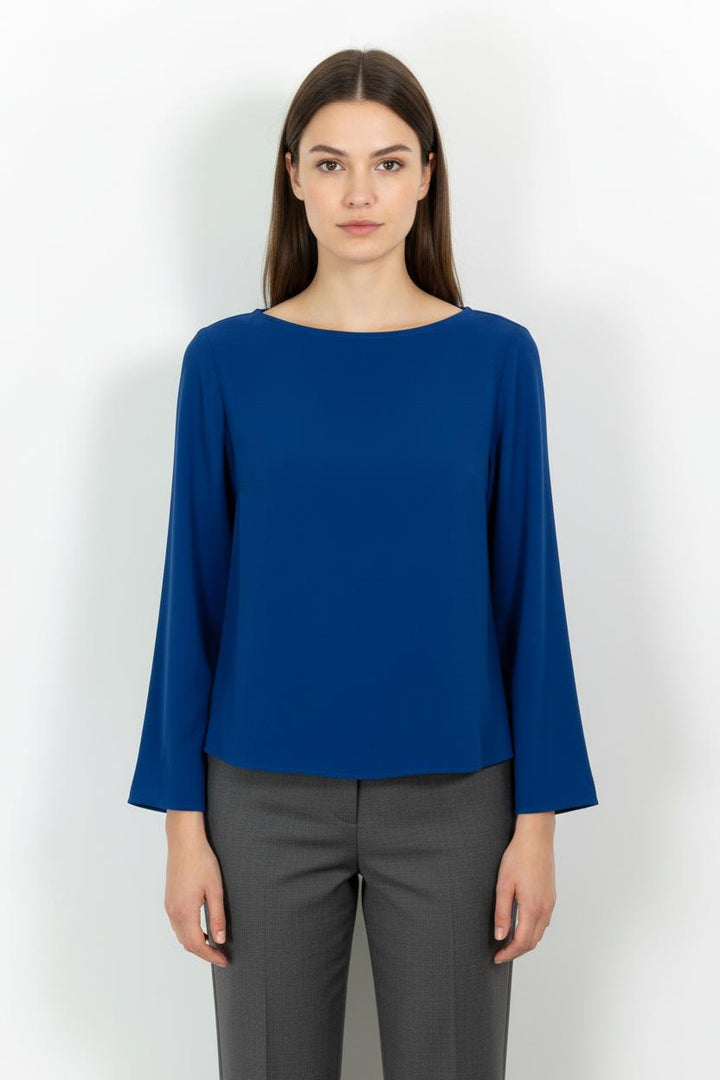 Blouse Bleue - Taille M/38 de la marque Sud express | PARAD102779 - Vendu par Paradigme - Image 1