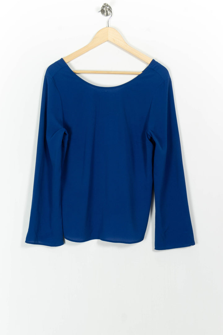 Blouse Bleue - Taille M/38 de la marque Sud express | PARAD102779 - Vendu par Paradigme - Image 2