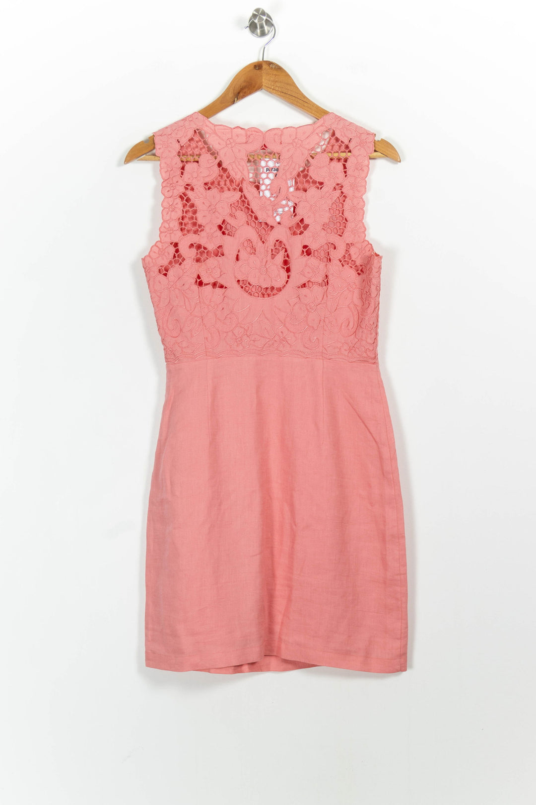 Robe Sans Manches Rose - Taille S/36 de la marque Derhy | PARAD102780 - Vendu par Paradigme - Image 4