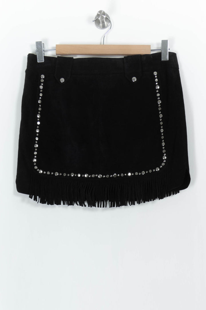 Jupe Courte Noire - Taille S/36 de la marque Maje | PARAD102789 - Vendu par Paradigme - Image 4