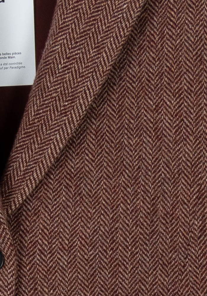 Blazer Bordeaux - Taille S/36 de la marque ba&sh | PARAD102792 - Vendu par Paradigme - Image 3