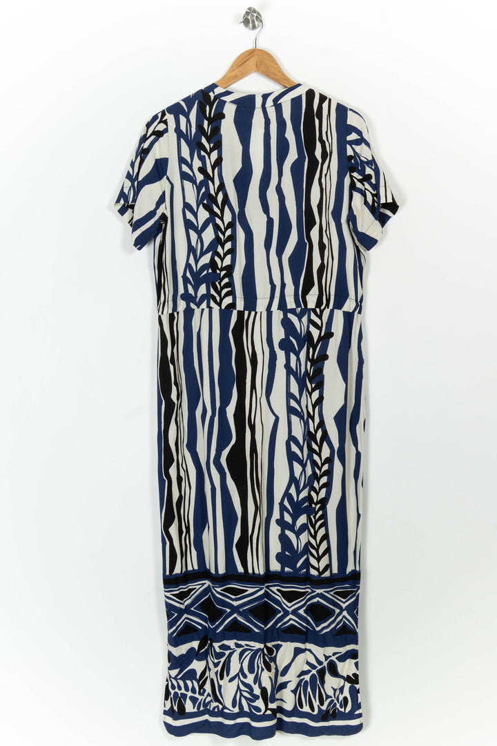 Robe Bleue et Noire - Taille XL/42 de la marque La Fée Maraboutée | PARAD102798 - Vendu par Paradigme - Image 4