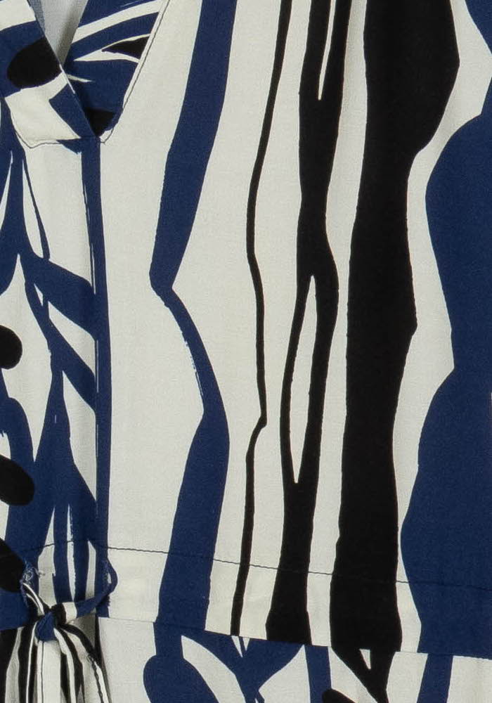 Robe Bleue et Noire - Taille XL/42 de la marque La Fée Maraboutée | PARAD102798 - Vendu par Paradigme - Image 3