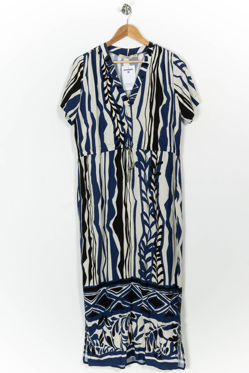 Robe Bleue et Noire - Taille XL/42 de la marque La Fée Maraboutée | PARAD102798 - Vendu par Paradigme - Image 2