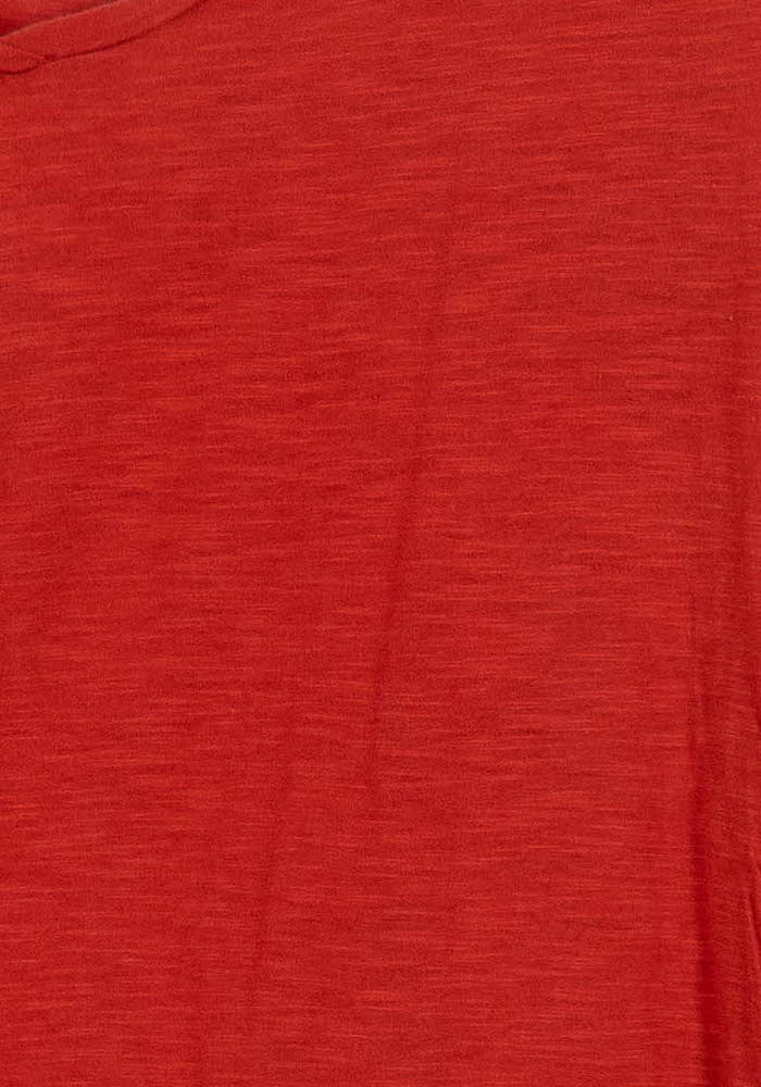 Tee-shirt Rouge - Taille S/36 de la marque American Vintage | PARAD102801 - Vendu par Paradigme - Image 3