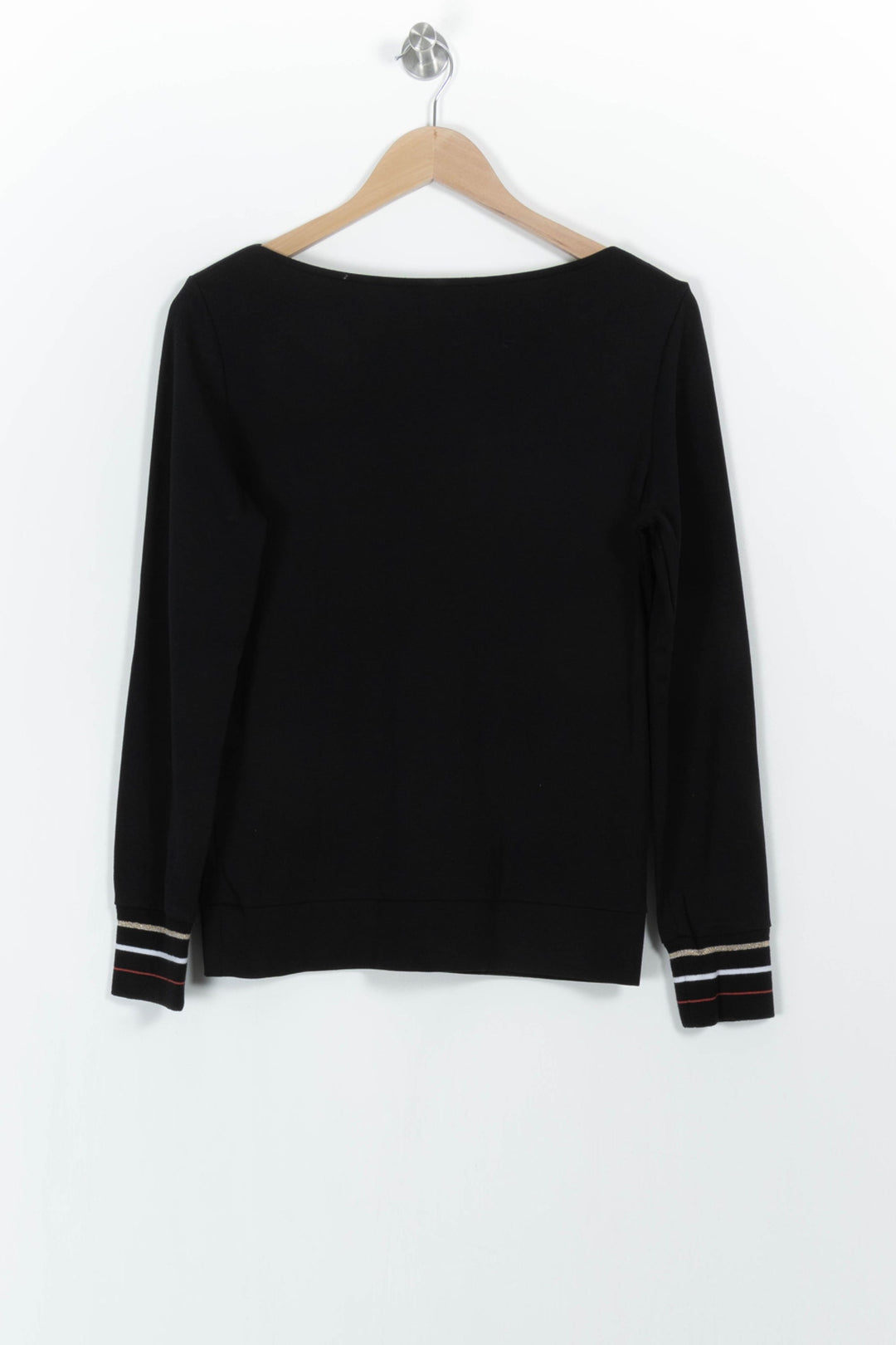 Pull Noir - Taille S/36 de la marque Caroll | PARAD102804 - Vendu par Paradigme - Image 4