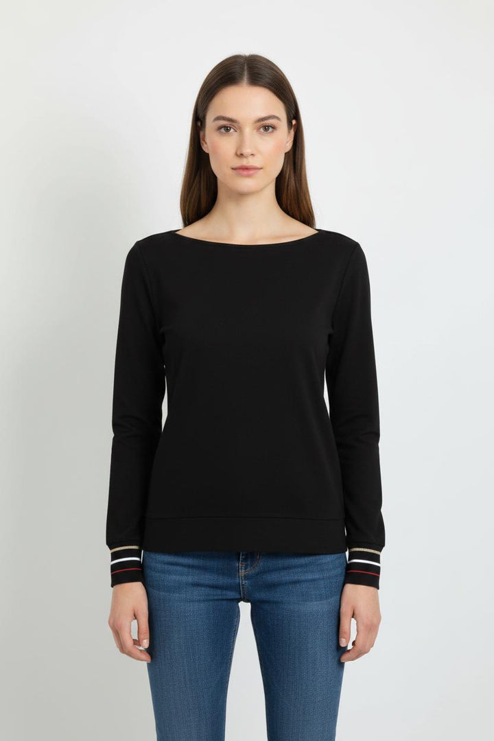 Pull Noir - Taille S/36 de la marque Caroll | PARAD102804 - Vendu par Paradigme - Image 1